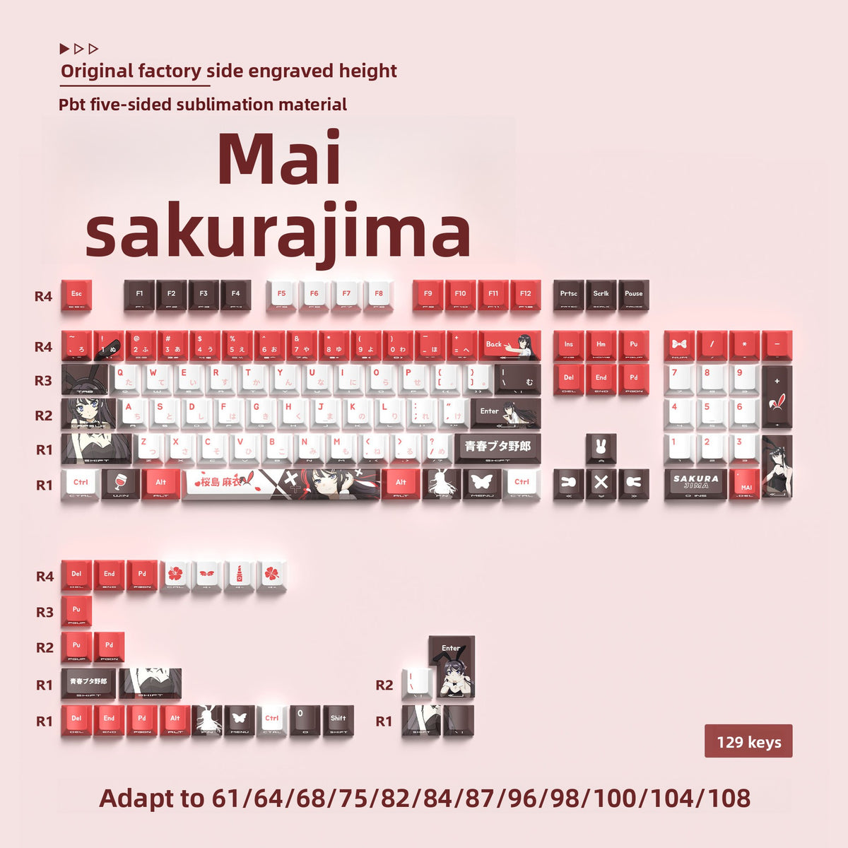 Capicove Keyboard Keycaps