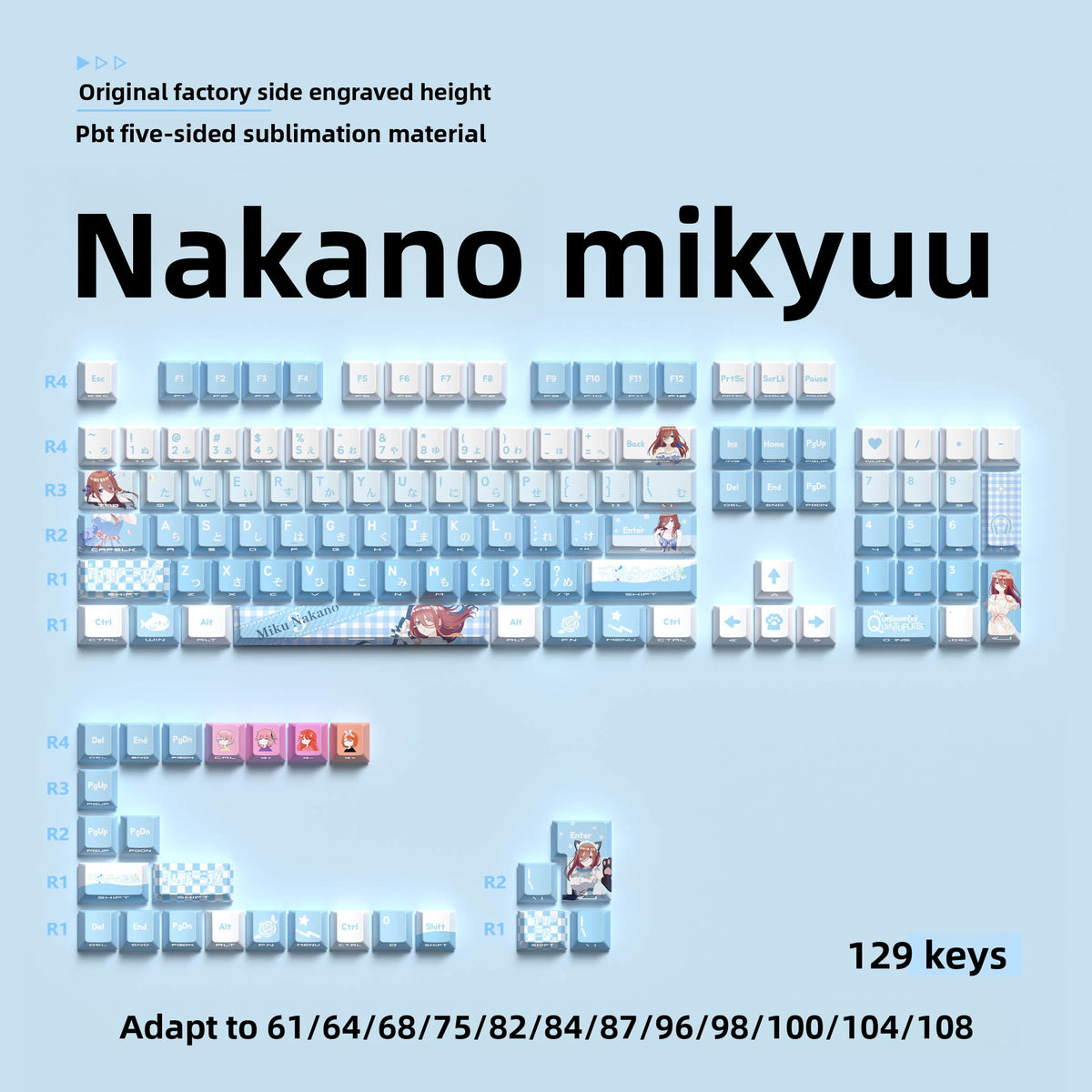 Capicove Keyboard Keycaps